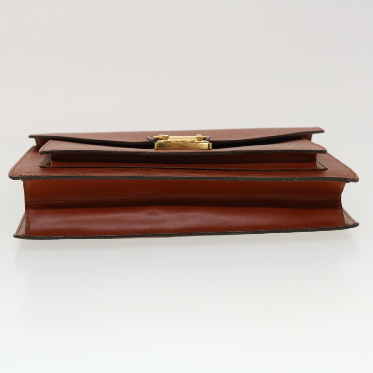 LOUIS VUITTON Epi Monceau Hand Bag Brown M52123 LV 44941