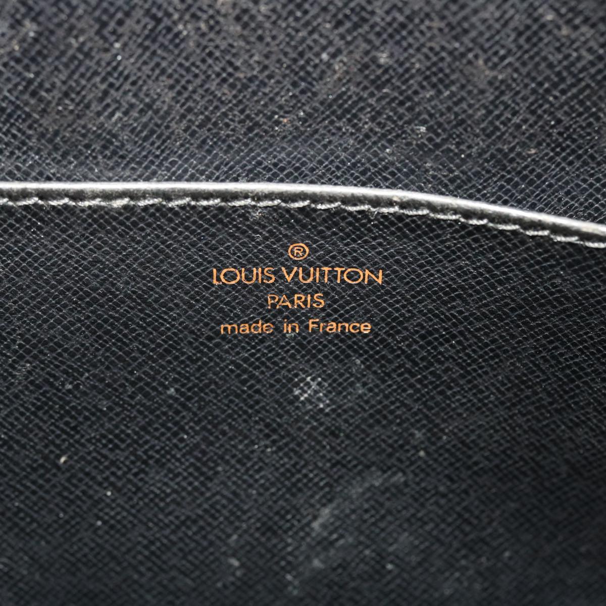 LOUIS VUITTON Epi Pochette Homme Clutch Bag Black M52522 LV 44943