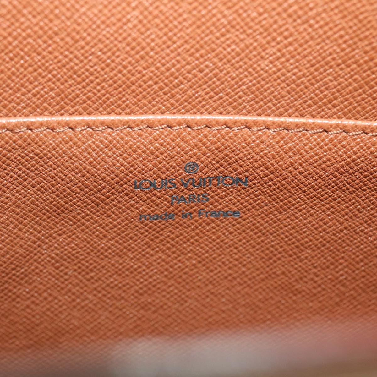 LOUIS VUITTON Epi Pochette Homme Clutch Bag Brown M52528 LV 44944