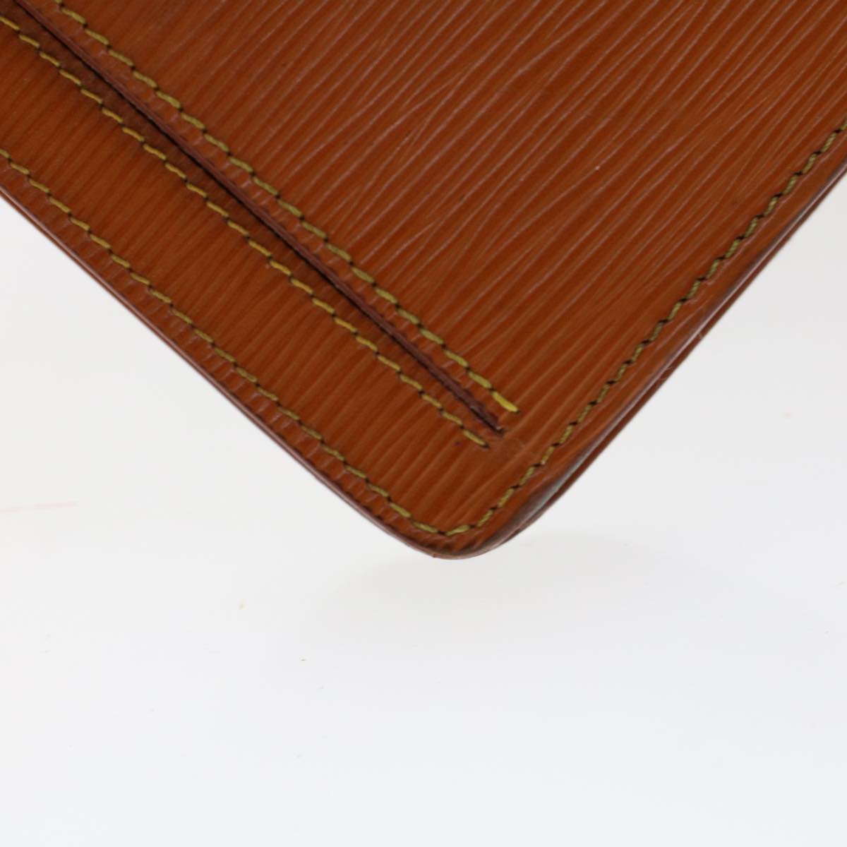 LOUIS VUITTON Epi Serie Dragonne Hand Bag Brown M52618 LV 44947