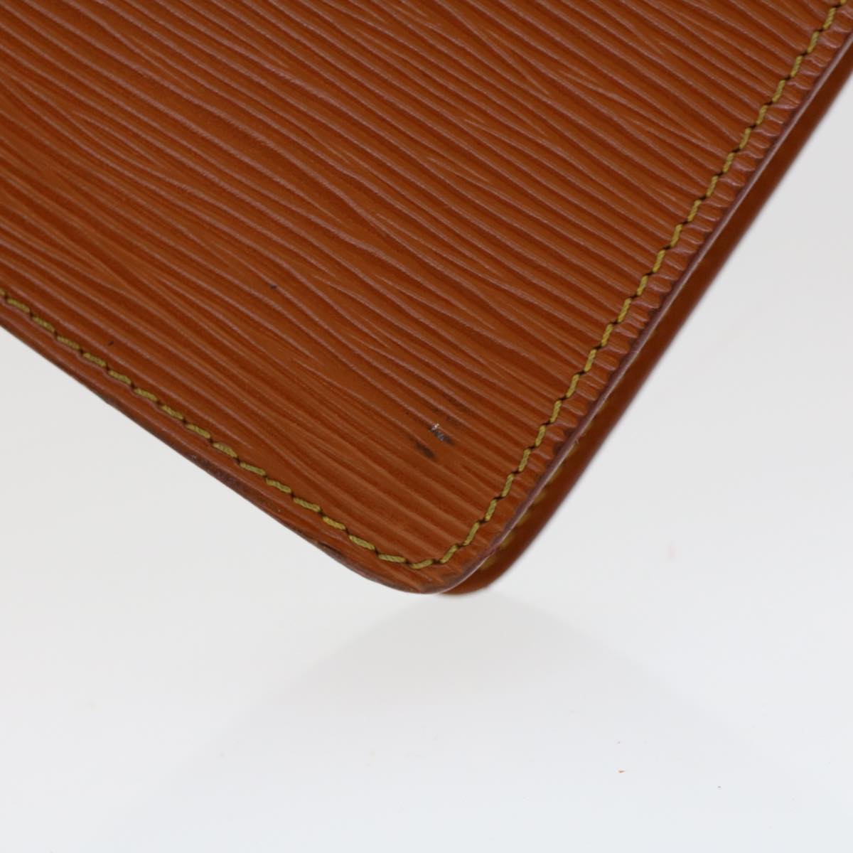 LOUIS VUITTON Epi Serie Dragonne Hand Bag Brown M52618 LV 44947