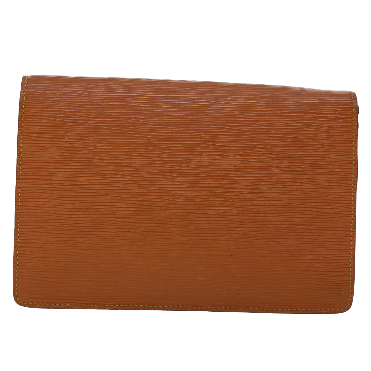 LOUIS VUITTON Epi Serie Dragonne Hand Bag Brown M52618 LV 44947
