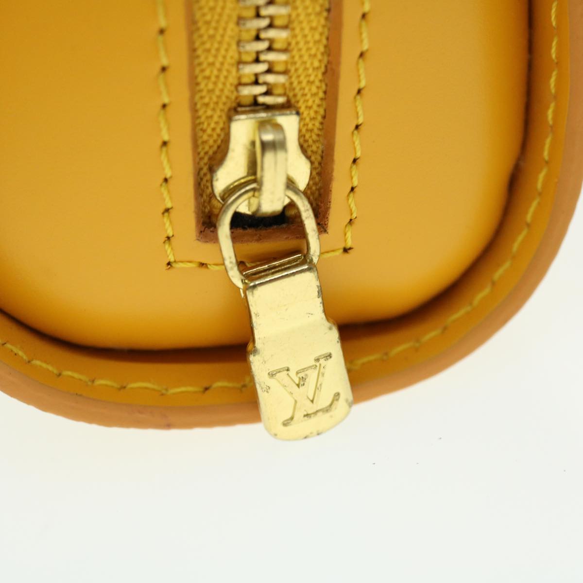 LOUIS VUITTON Epi Dauphine PM Pouch Yellow M48449 LV 44949