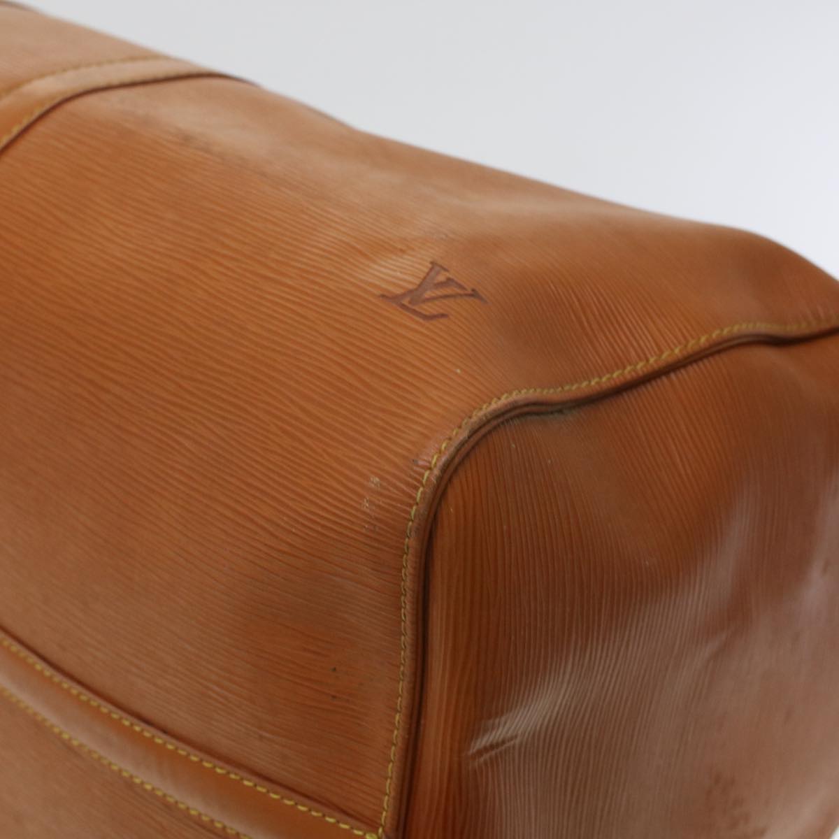 LOUIS VUITTON Epi Keepall 55 Boston Bag Brown M42958 LV 44950