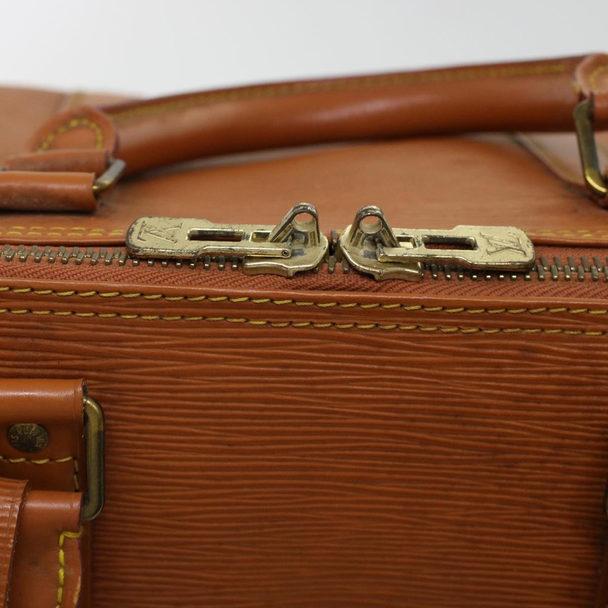 LOUIS VUITTON Epi Keepall 55 Boston Bag Brown M42958 LV 44950