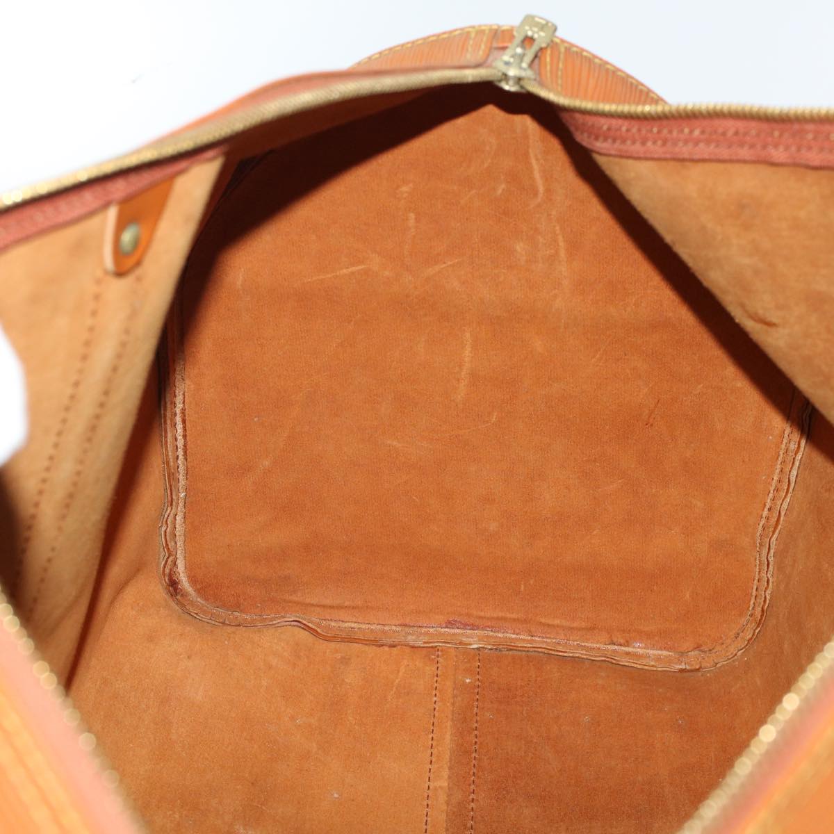 LOUIS VUITTON Epi Keepall 55 Boston Bag Brown M42958 LV 44950