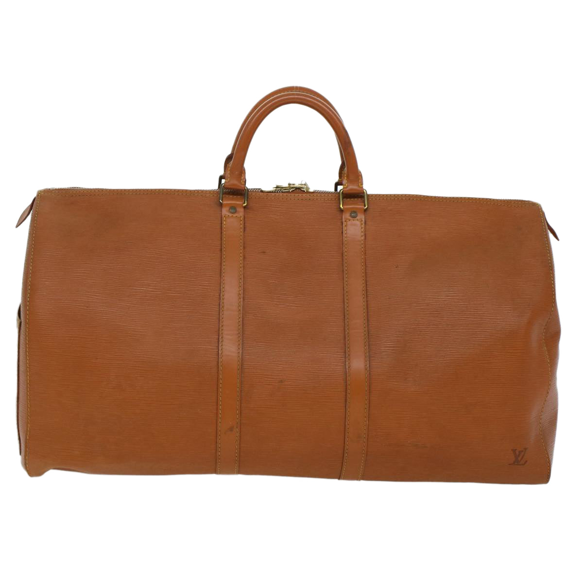 LOUIS VUITTON Epi Keepall 55 Boston Bag Brown M42958 LV 44950