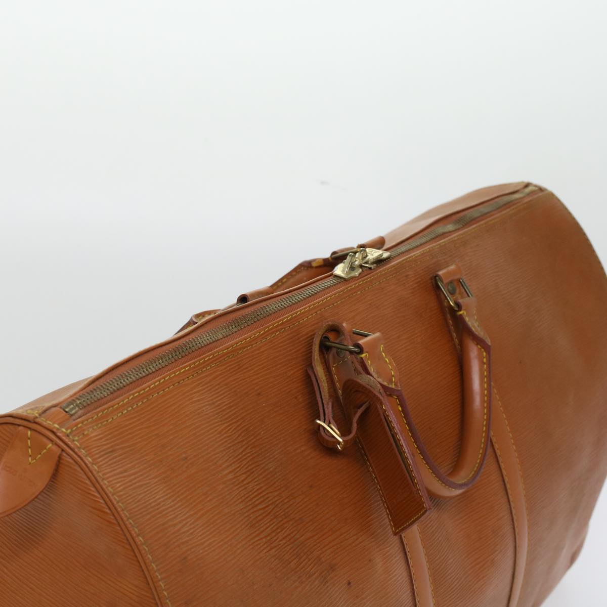 LOUIS VUITTON Epi Keepall 55 Boston Bag Brown M42958 LV 44950