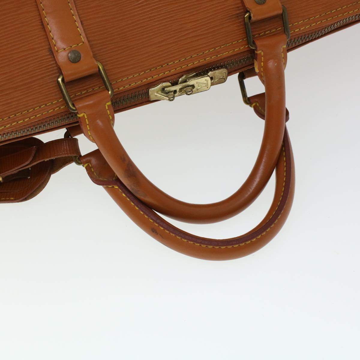 LOUIS VUITTON Epi Keepall 55 Boston Bag Brown M42958 LV 44950