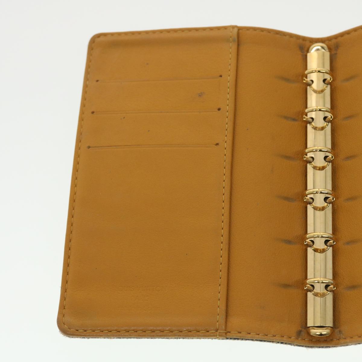 LOUIS VUITTON Monogram Denim Agenda PM Day Planner Cover R20010 LV 44961