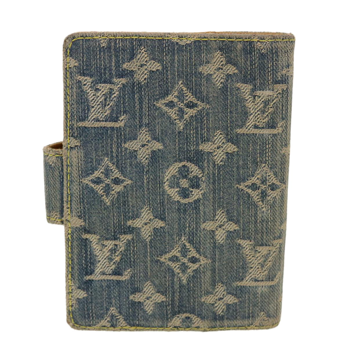 LOUIS VUITTON Monogram Denim Agenda PM Day Planner Cover R20010 LV 44961