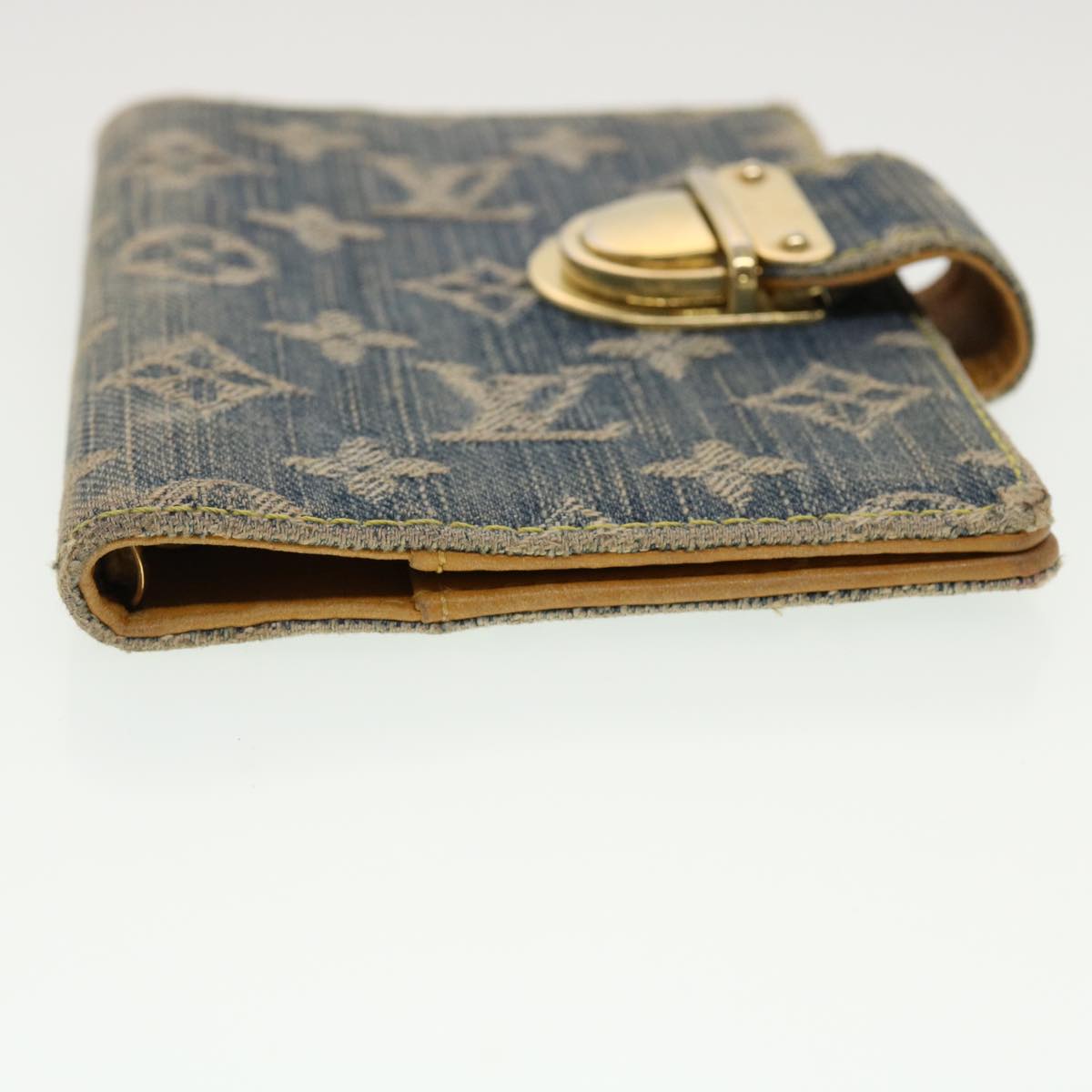 LOUIS VUITTON Monogram Denim Agenda PM Day Planner Cover R20010 LV 44961