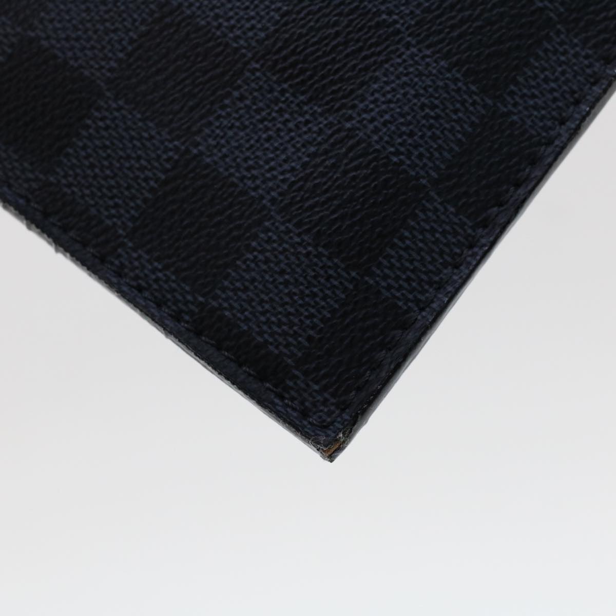LOUIS VUITTON Damier Cobalt Portfolio Clutch Bag N51101 LV 44966