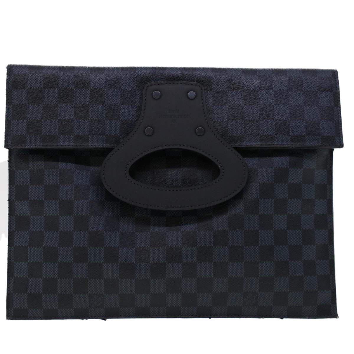 LOUIS VUITTON Damier Cobalt Portfolio Clutch Bag N51101 LV 44966