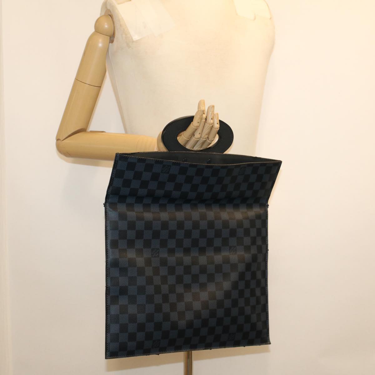 LOUIS VUITTON Damier Cobalt Portfolio Clutch Bag N51101 LV 44966