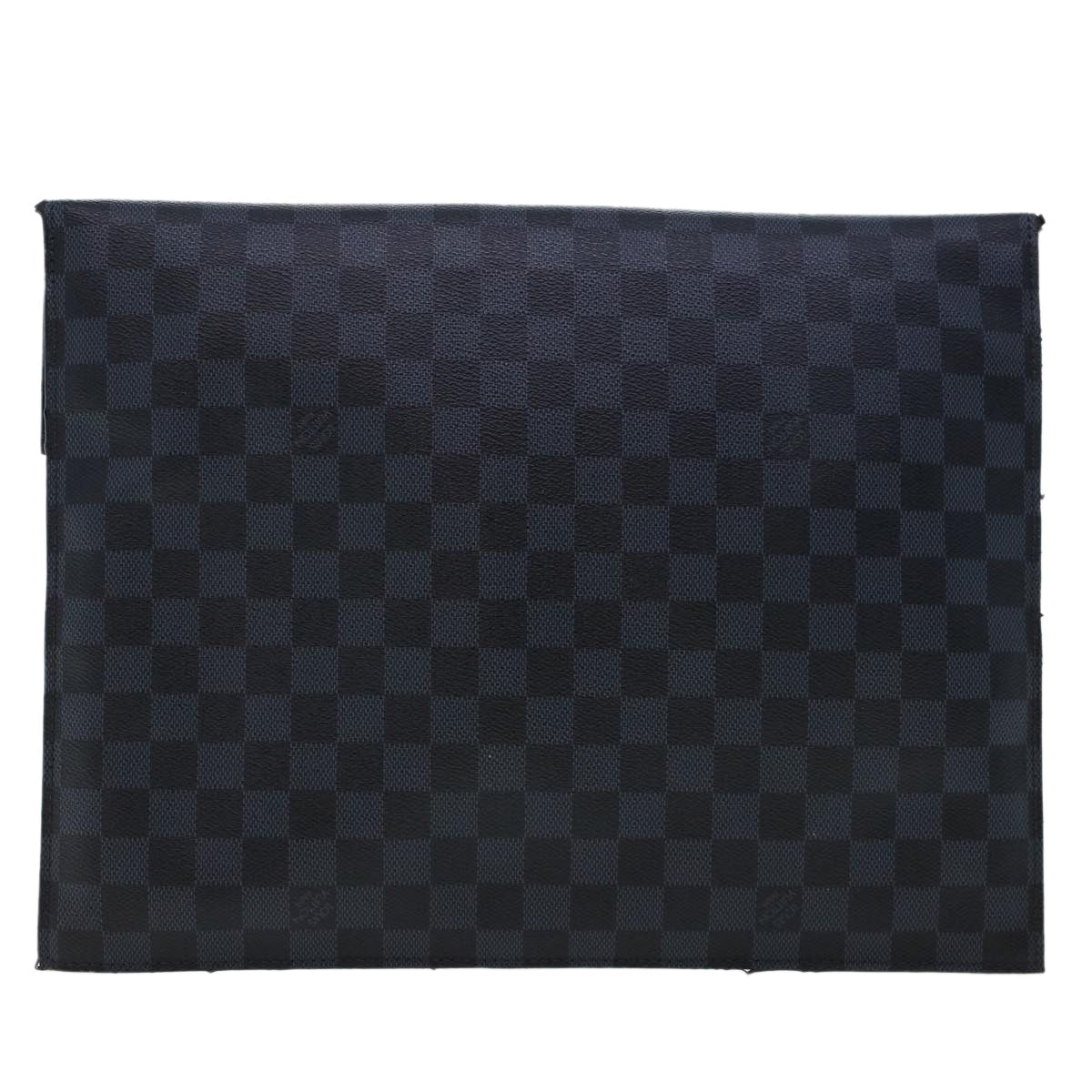 LOUIS VUITTON Damier Cobalt Portfolio Clutch Bag N51101 LV 44966