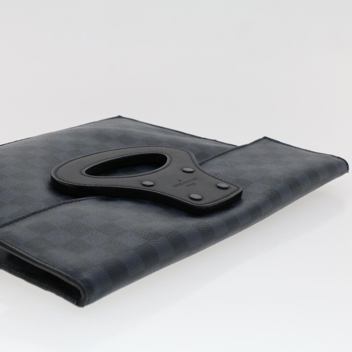 LOUIS VUITTON Damier Cobalt Portfolio Clutch Bag N51101 LV 44966