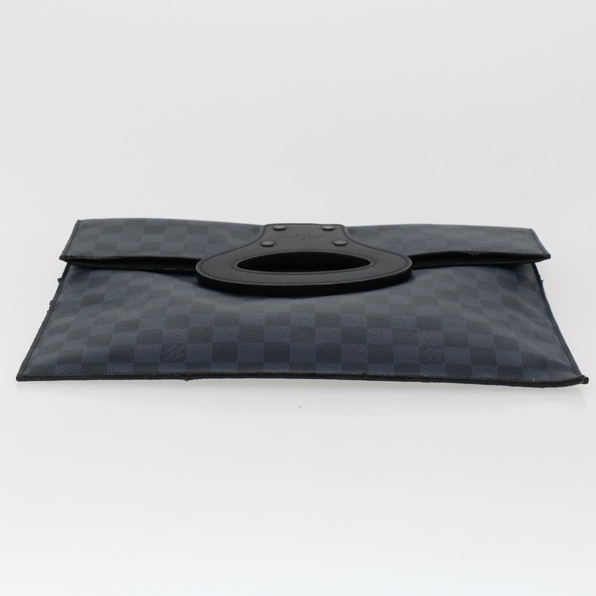 LOUIS VUITTON Damier Cobalt Portfolio Clutch Bag N51101 LV 44966