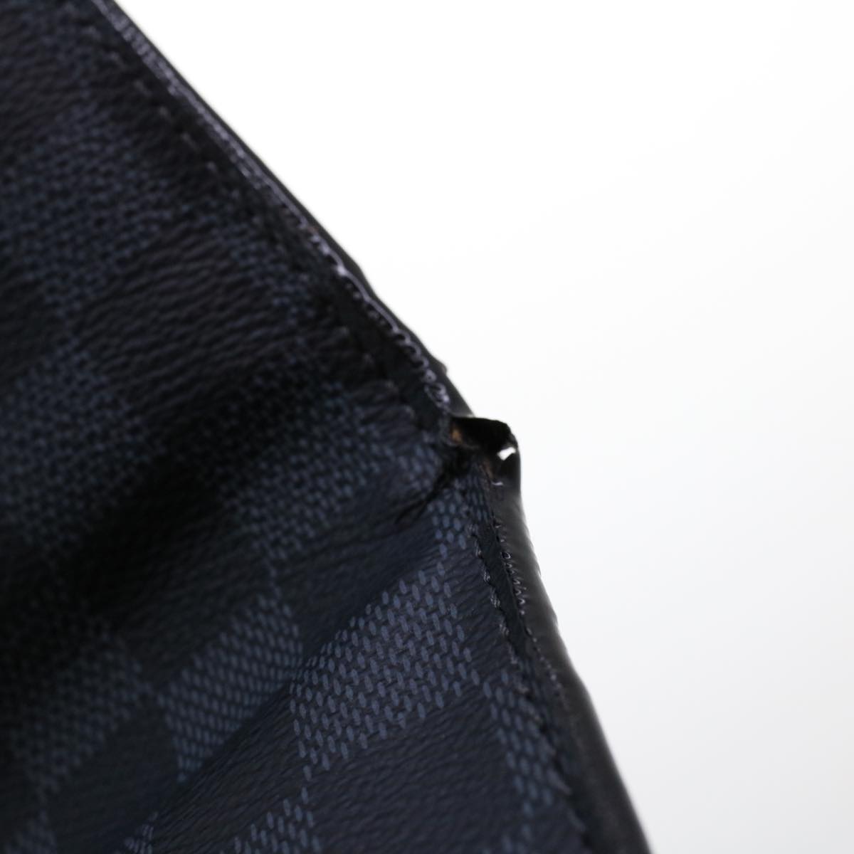 LOUIS VUITTON Damier Cobalt Portfolio Clutch Bag N51101 LV 44966