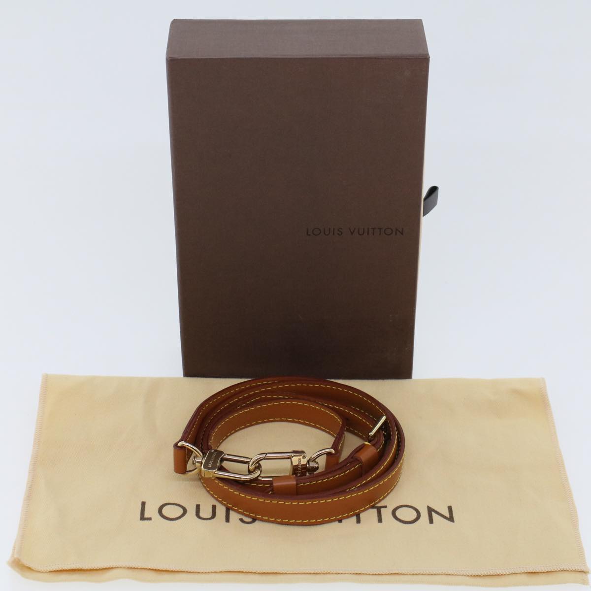 LOUIS VUITTON Epi Shoulder Strap 37""-43.3"" Brown LV 44990