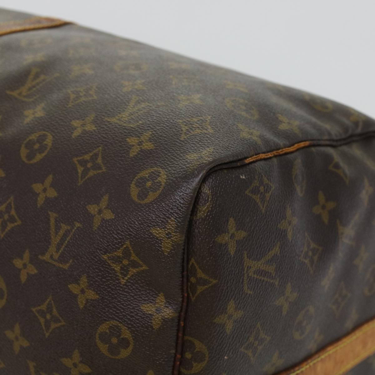 LOUIS VUITTON Monogram Keepall Bandouliere 60 Boston Bag M41412 LV 44999