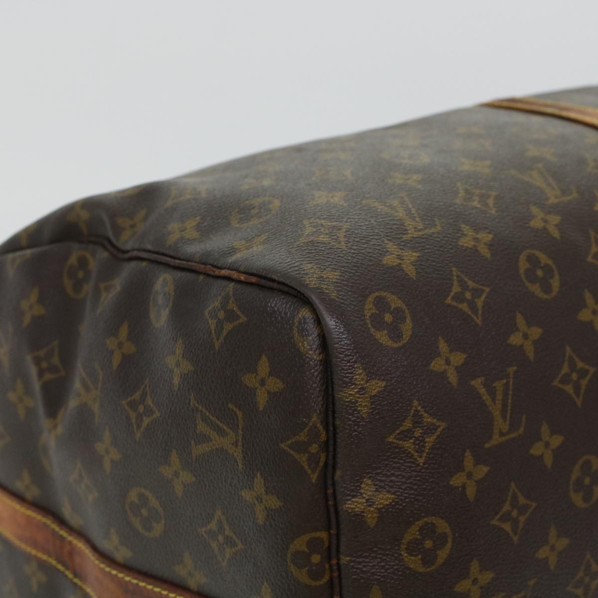 LOUIS VUITTON Monogram Keepall Bandouliere 60 Boston Bag M41412 LV 44999