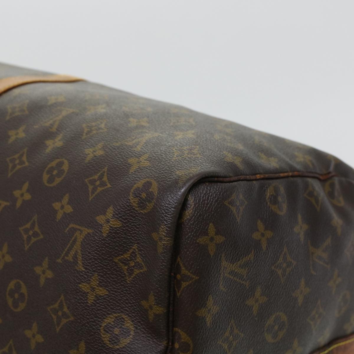 LOUIS VUITTON Monogram Keepall Bandouliere 60 Boston Bag M41412 LV 44999