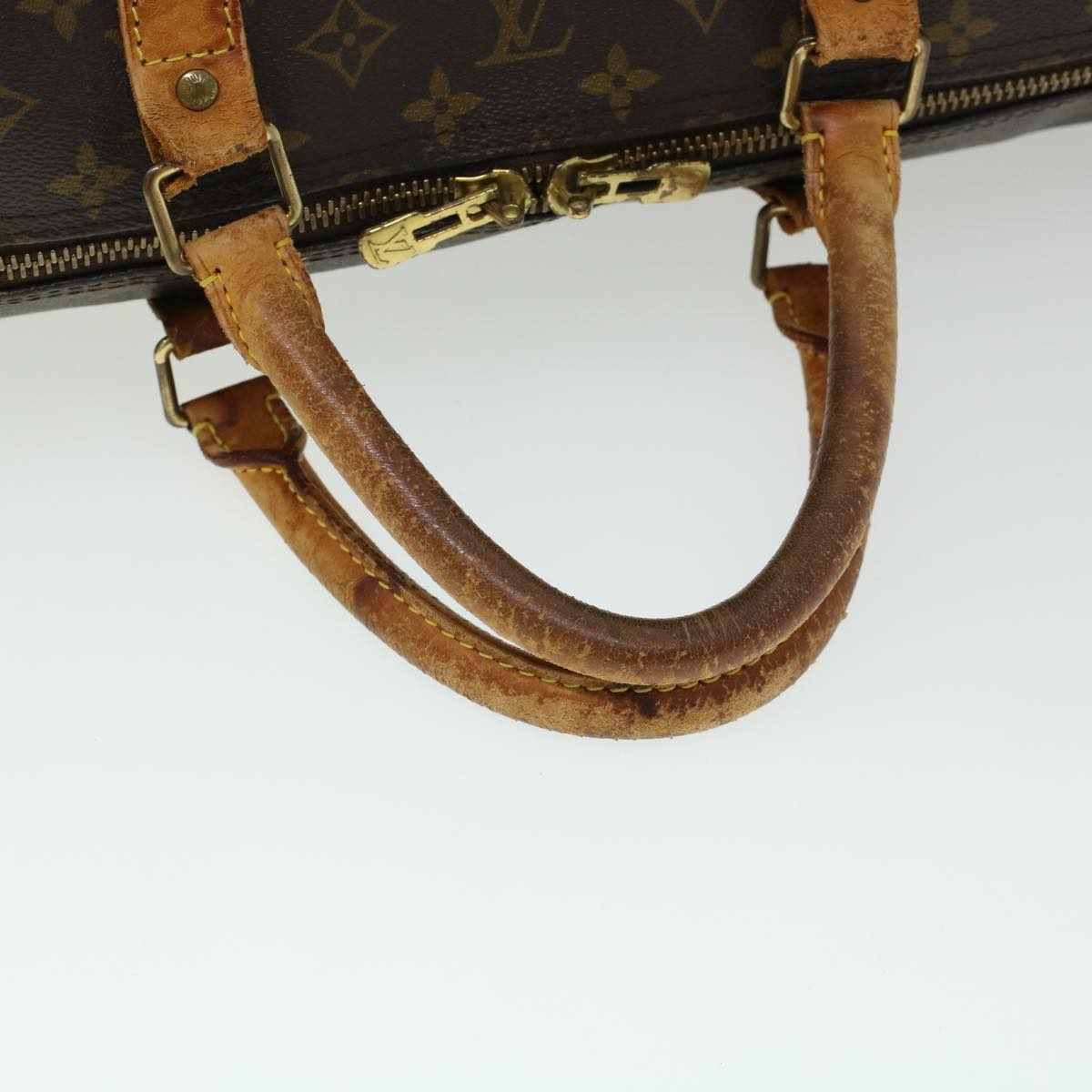 LOUIS VUITTON Monogram Keepall Bandouliere 60 Boston Bag M41412 LV 44999