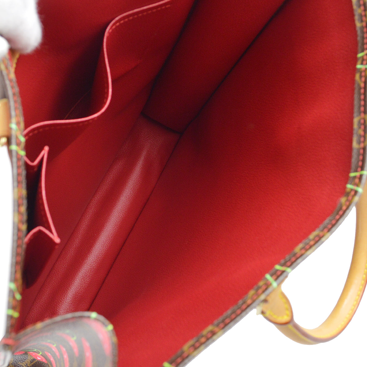 Louis Vuitton 2005 Sac Plat Monogram Cherry M95010