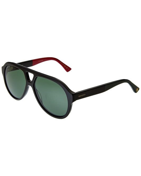 Gucci Unisex GG0159SN 56mm Sunglasses