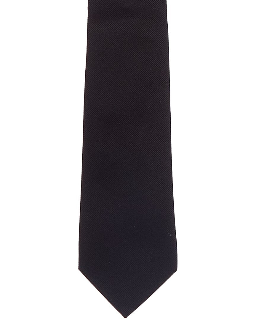 Gucci Black Silk Tie