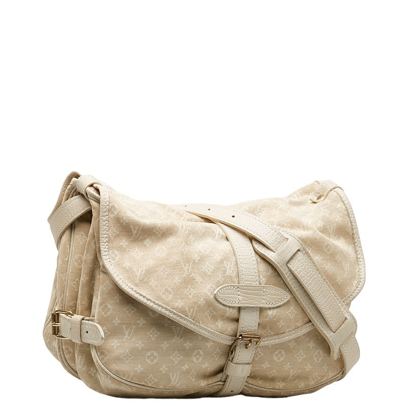 Louis Vuitton Monogram Mini Summour 30  Shoulder Bag M95314 Dune White Canvas Leather  Louis Vuitton