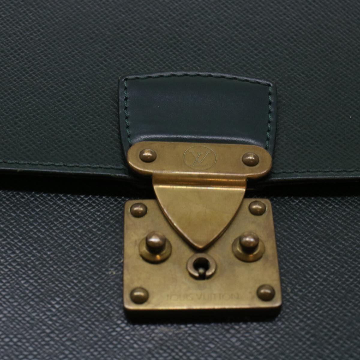LOUIS VUITTON Taiga Serviette Moskova Business Bag Epicea M30034 LV 45001