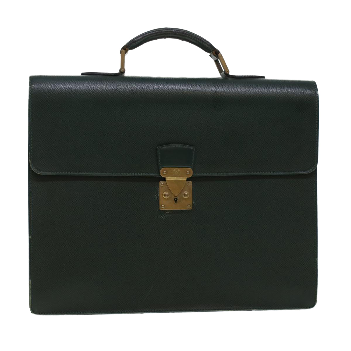 LOUIS VUITTON Taiga Serviette Moskova Business Bag Epicea M30034 LV 45001