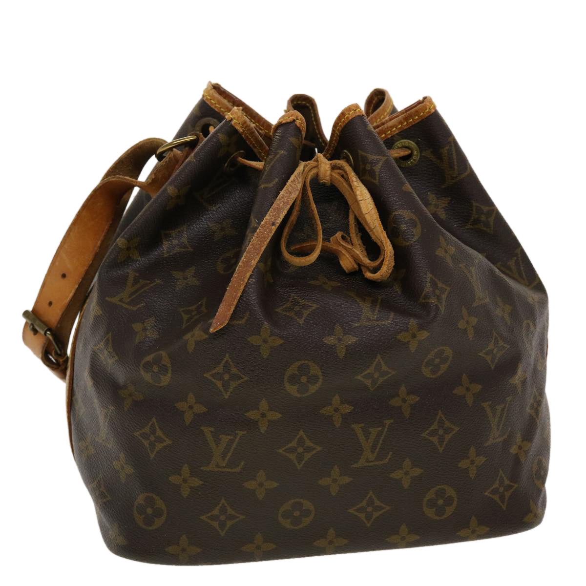 LOUIS VUITTON Monogram Petit Noe Shoulder Bag M42226 LV 45002