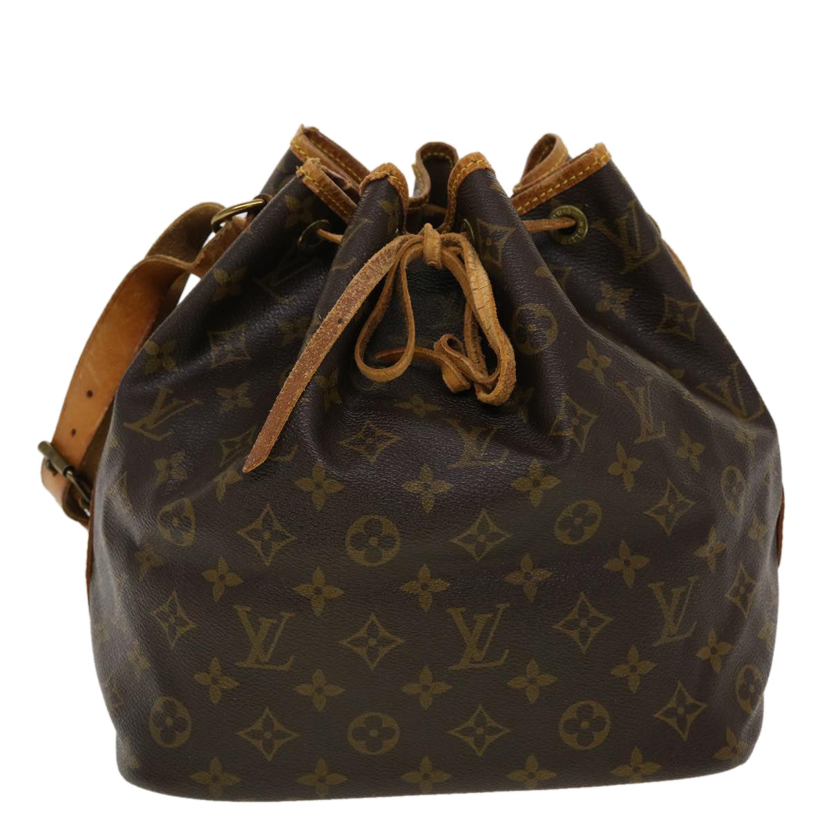 LOUIS VUITTON Monogram Petit Noe Shoulder Bag M42226 LV 45002
