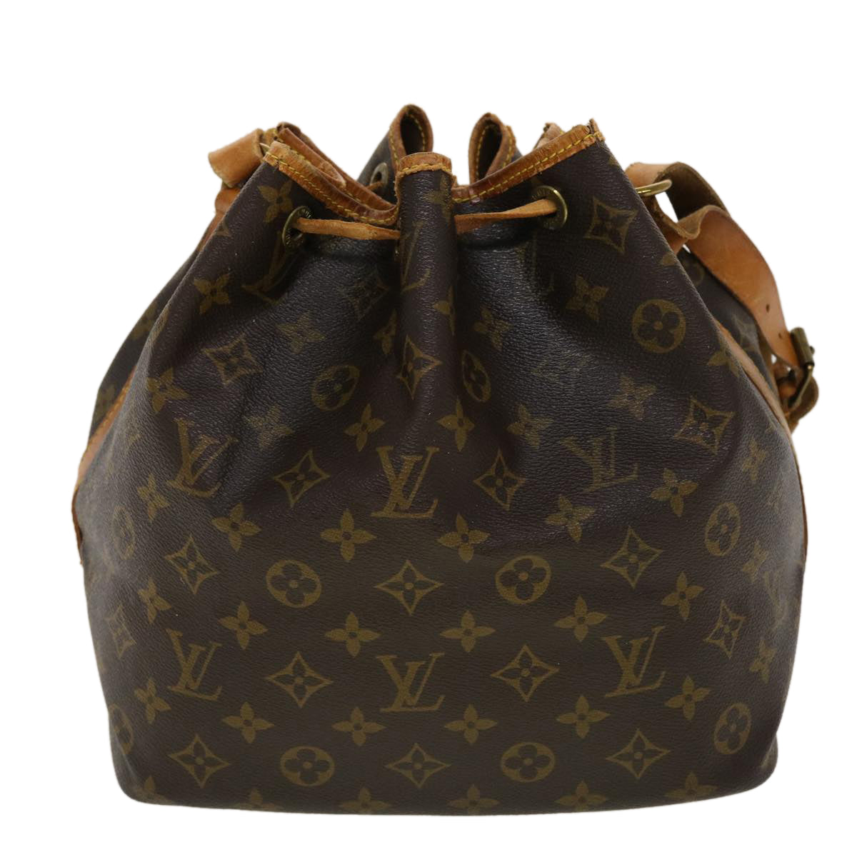 LOUIS VUITTON Monogram Petit Noe Shoulder Bag M42226 LV 45002