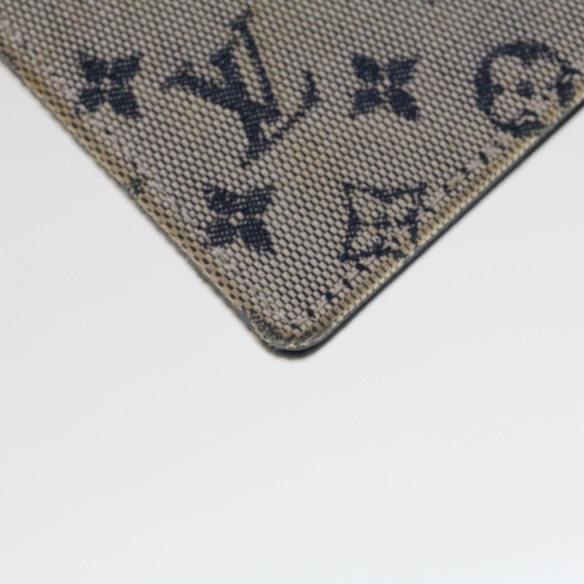 LOUIS VUITTON Monogram Mini Agenda PM Day Planner Cover Blue R20910 45003