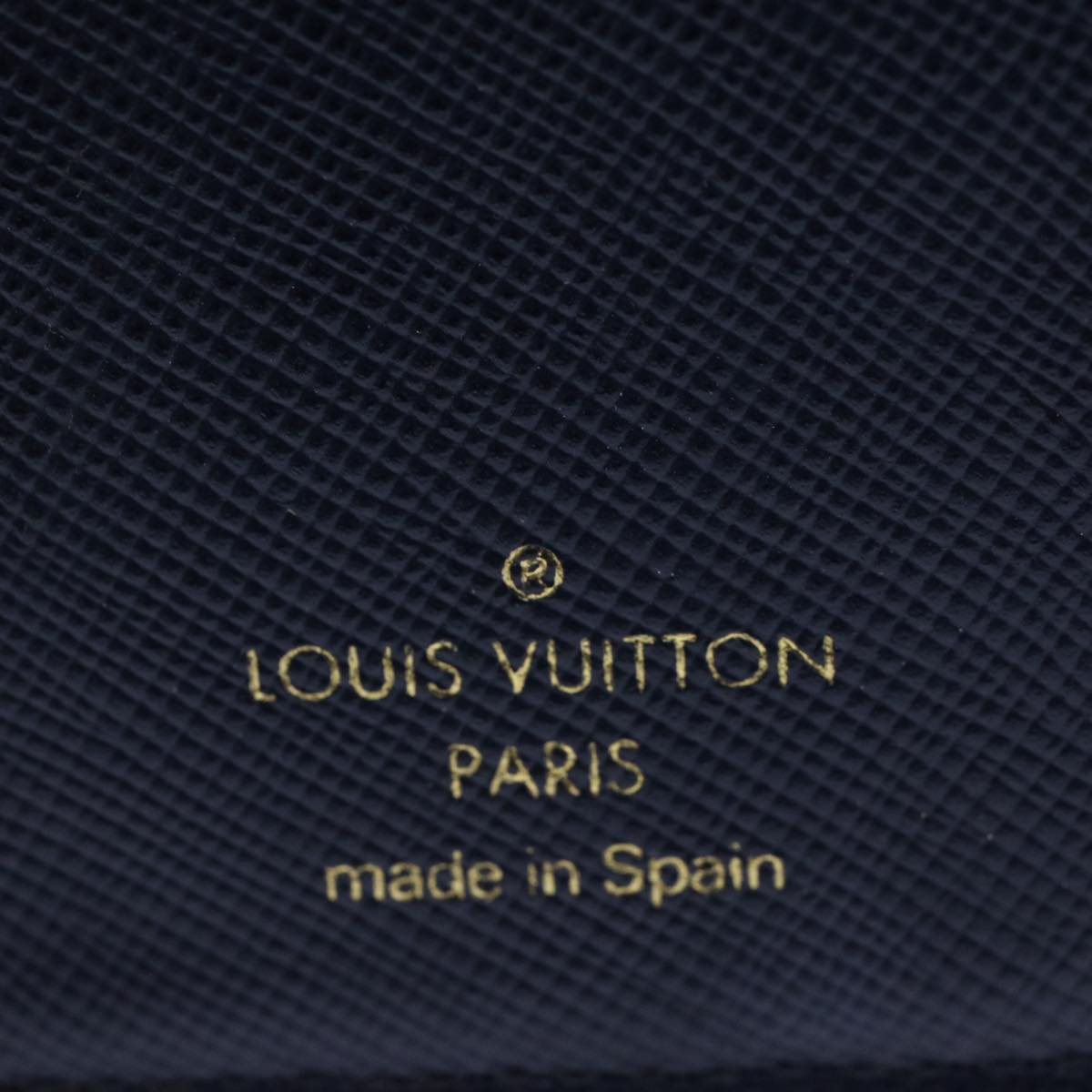 LOUIS VUITTON Monogram Mini Agenda PM Day Planner Cover Blue R20910 45003