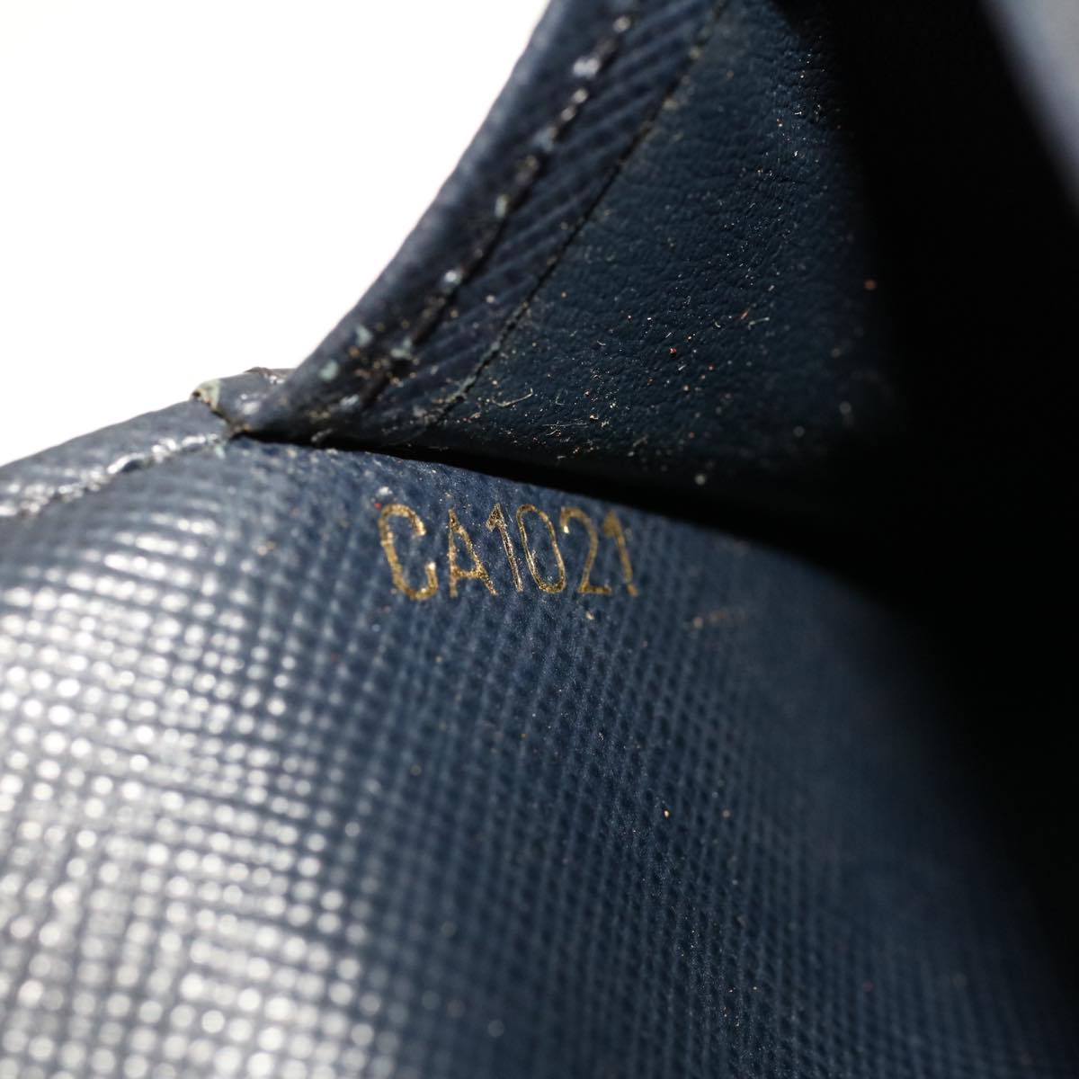 LOUIS VUITTON Monogram Mini Agenda PM Day Planner Cover Blue R20910 45003