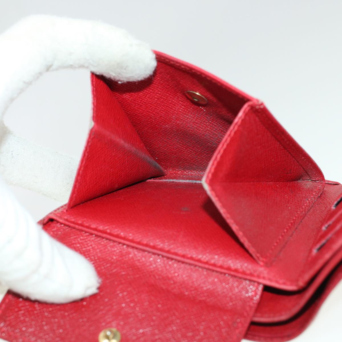 LOUIS VUITTON Epi Wallet 4Set Red Black Blue LV 45006