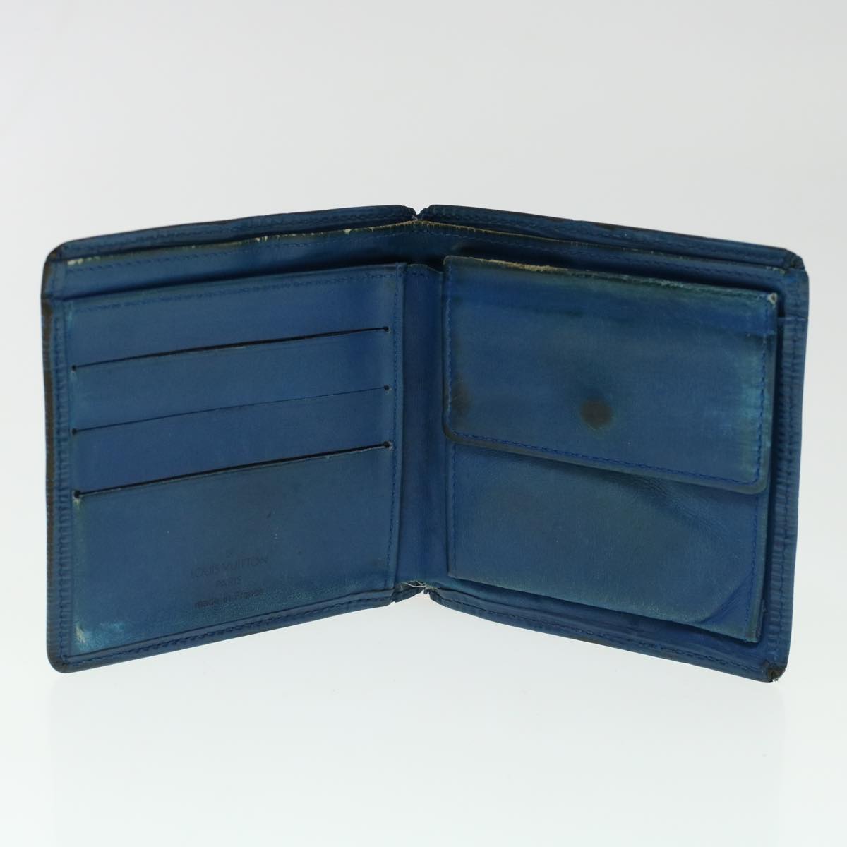 LOUIS VUITTON Epi Wallet 4Set Red Black Blue LV 45006