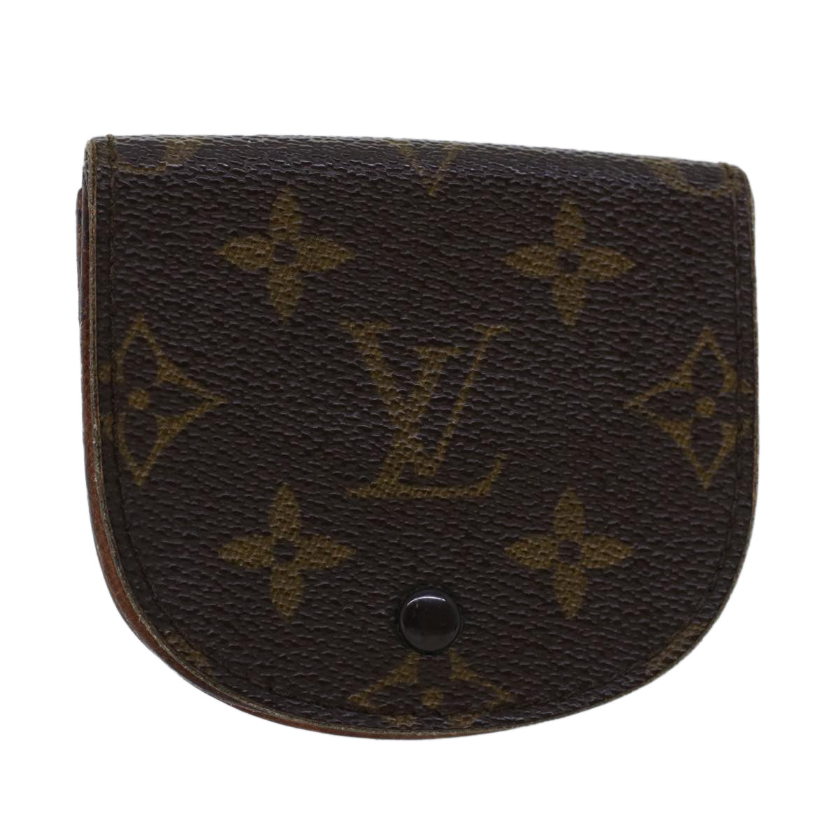 LOUIS VUITTON Monogram Porte Monnaie Guze Coin Purse M61970 LV 45007