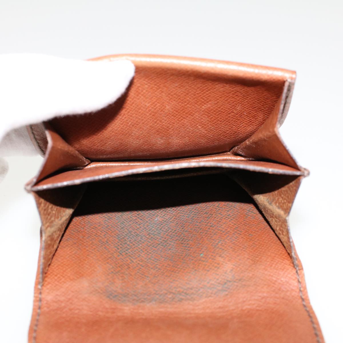LOUIS VUITTON Monogram Porte Monnaie Guze Coin Purse M61970 LV 45007