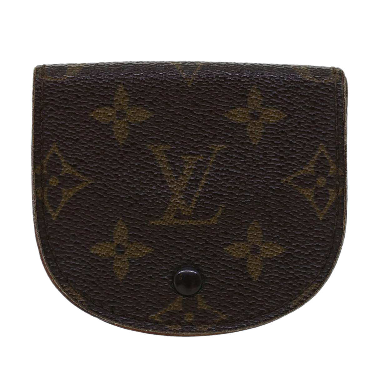 LOUIS VUITTON Monogram Porte Monnaie Guze Coin Purse M61970 LV 45007