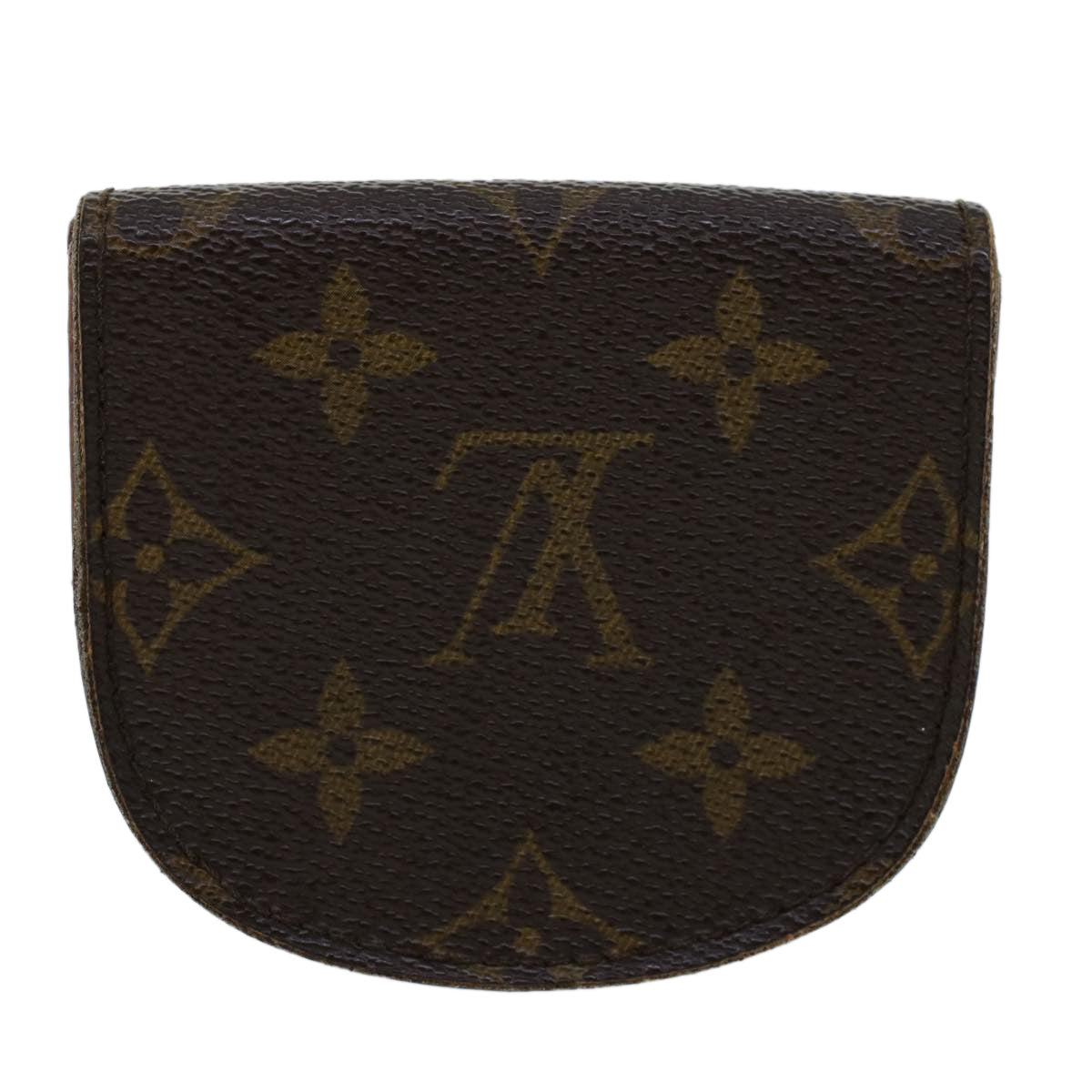 LOUIS VUITTON Monogram Porte Monnaie Guze Coin Purse M61970 LV 45007