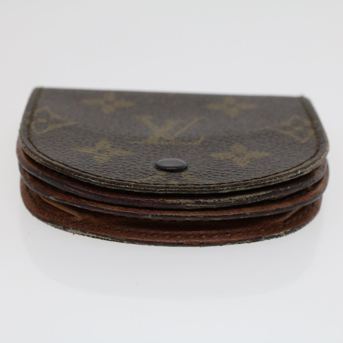 LOUIS VUITTON Monogram Porte Monnaie Guze Coin Purse M61970 LV 45007