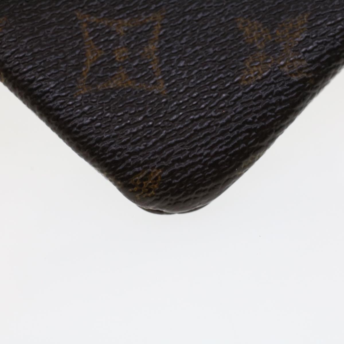 LOUIS VUITTON Monogram Pochette Cles Coin Purse M62650 LV 45008