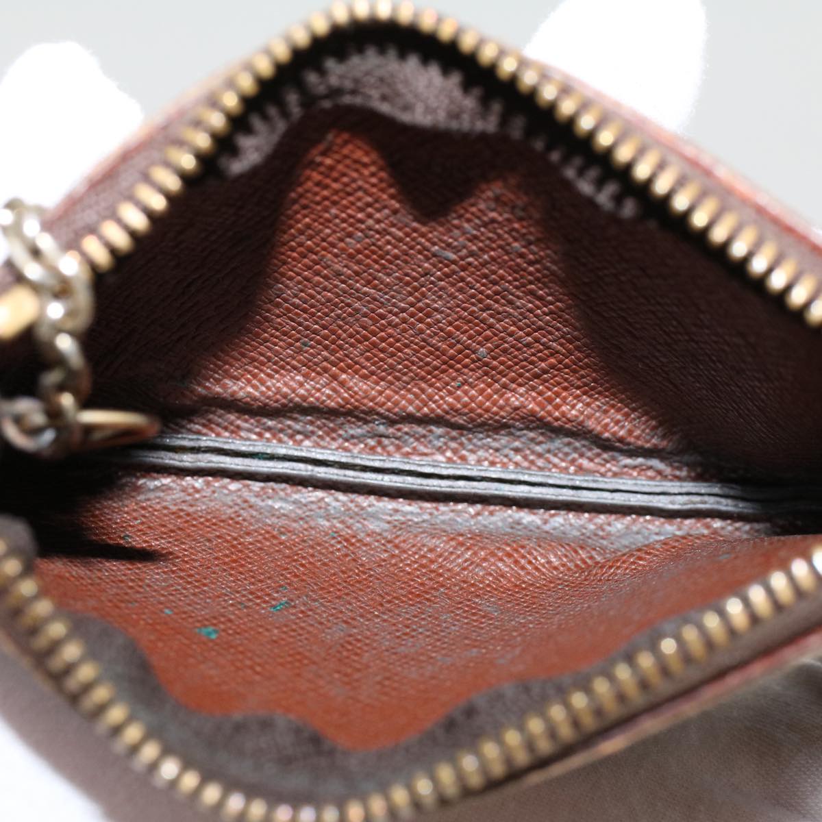 LOUIS VUITTON Monogram Pochette Cles Coin Purse M62650 LV 45008