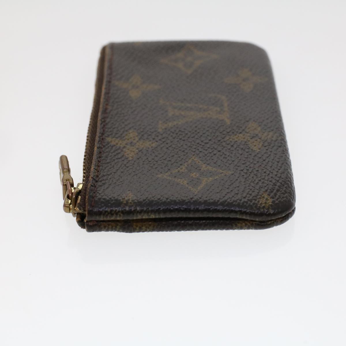 LOUIS VUITTON Monogram Pochette Cles Coin Purse M62650 LV 45008